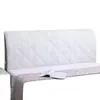 Funda gruesa acolchada de alta gama para cabecero de cama de dormitorio, funda suave para respaldo de cama de madera, funda antipolvo todo incluido para todas las estaciones