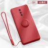 Adequado para Capa de Celular de Silicone Líquido Oneplus 9Pro com Suporte de Anel 1+8Pro Lente Tudo-Incluso Capa Protetora Anti-Queda