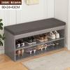 Sapateira Multicamadas com Banco para Trocar Sapatos para Entrada, Pequeno Armário de Sapatos com Banco de Armazenamento para Apartamentos de Aluguel