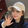 Gorra de béisbol estilo americano con visera rígida para cara de cabeza grande, que hace la cara pequeña, gorra de color liso estilo coreano para mujer, gorra con visera de ala ancha para hombre, casual