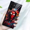 Adecuado para Fundas Luminosas de Teléfono Móvil de Spider-Man, Nuevos Modelos para Apple 17, Huawei/Xiaomi/Samsung/Vivo/Oppo Estilos de Anime para Hombres
