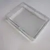 Caja de póker acrílica directa de fábrica PS transparente caja de póker de marca ancha caja de cigarrillos de plástico transparente