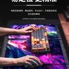 Alfombrilla de ratón con sensación de alta gama, estilo de línea degradada extragrande, alfombrilla de escritorio para computadora de anime, alfombrilla para teclado de gaming e-sports de oficina