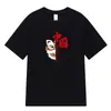 Camiseta de Manga Corta Holgada con Cuello Redondo para Hombre, Estilo Shawn Yue, Tendencia Verano, Marca, Soporta Impresión