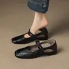 2026 Novo Estilo Sandálias Femininas de Bico Redondo Fashion Versátil Verão Retrô Sandálias Romanas Sandálias Femininas Vazadas Respiráveis