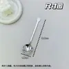 Cuchara de Sopa Infantil de Acero Inoxidable para el Hogar Mango Largo Cuchara para Comer Bebé Cuchara de Grado Alimenticio Cubiertos Cuchara de Postre
