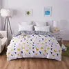 Nuevo engrosado lijado cuatro piezas dormitorio estudiantil tres piezas simple agradable a la piel funda de edredón sábanas ropa de cama al por mayor