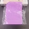 Almofada de Isolamento Térmico para Modelador de Cachos Mais Vendido no Exterior, Almofada de Silicone Antiescamento, Almofada para Modelador, Almofada de Proteção Térmica de Silicone para Chapinha