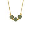 Collar Original Sansheng Sanshi de Plata de Ley 925 con Jade Hetian para Mujer, Nuevo Estilo Chinoiserie Tendencia Nacional Cadena para Clavícula Colgante de Perla Redonda Estilo Ins