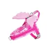 Arnés para mascotas anti-explosión transfronterizo, chaleco estilo anti-escape con lindas alas tridimensionales, accesorios para pasear perros