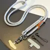 Cordón Ajustable para Teléfono, Correa de Gama Alta, Largo, Duradero, Metal, Exterior, Retráctil, Cámara, Clip Sencillo
