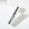 Botella dispensadora de perfume de 10 ml con recarga directa inferior, Botella rociadora autocebante, Botella de perfume de plástico con pulverizador y prensa de aluminio