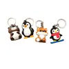 Chaveiro de Boneca Cartoon Cultural e Criativo Design DIY, Venda Direta da Fábrica de Origem, Chaveiro de Boneca em Borracha Macia de PVC Personalizado