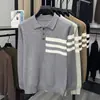 Nueva Camisa Polo para Hombre 2026, Ropa para Hombre de Manga Larga con Cuello para Primavera y Otoño, Camiseta de Retazos Moderna y Tendencia