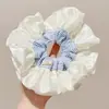 Scrunchies da moda e casuais para outono/inverno, elásticos de cabelo estilo coreano para coques, nova coleção 2026, elásticos de cabelo oversized com um visual sofisticado para mulheres
