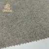 Tejido de franela de lana mezclada con hilo plateado, tejido de sarga con hilos metálicos, tejido engrosado para abrigos y trajes, suministrado por el fabricante