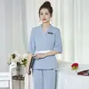 Traje de trabajo de alta gama para esteticista de salón de belleza de primavera para mujer, traje para salón de salud, belleza médica, gerente de piel, ropa de trabajo para tatuajes