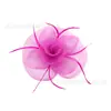 Chapéu de Noiva Retrô de Passarela Europeu e Americano Acessórios de Cabelo com Renda e Penas Flor de Cabeça para Banquete com Penas Adorno de Cabeça Fornecimento Transfronteiriço Venda por Atacado