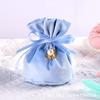 Bolsa de Dulces de Terciopelo para Boda Caja de Dulces de Tela de Terciopelo Caja de Dulces Acompañante para Boda China-Europea Bolsa de Regalo al por Mayor