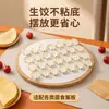 Papel Antiadherente para Dumplings Grado Alimenticio Hogareño Alfombrilla Antiadherente Pegamento de Agua Bandeja para Wontons Cortina de Papel para Dumplings Papel Especial Antiadherente para Liberación de Aceite