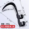 Cuchillo para nuez de betel de acero al manganeso, herramientas agrícolas para exteriores, herramienta doméstica para cortar césped y plantas acuáticas, cuchillo para plátanos de gran altitud, hoz de maleza