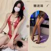 Incienso para escuchar por la noche Europa y Estados Unidos lencería sexy Amazon comercio exterior perspectiva de suministro body de encaje sin espalda al por mayor