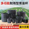 Venta al por mayor de bolsas negras de plástico desechables para plántulas, vasitos nutritivos, macetas para plántulas y bandejas de plástico para plántulas