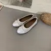 Novos Estilos de Sapatos Mary Jane Primavera e Verão 2026, Sapatilhas Retro com Bico Redondo e Estampa de Leopardo, Sapatos Baixos Fáceis de Calçar para Mulheres