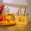 Kit de Materiales Hecho a Mano para Bricolaje: Lámpara de Noche Árbol del Dinero, Árbol de los Deseos, Adorno Decorativo Creativo, Lámpara de Mesa para Dormitorio, Regalo de Cumpleaños