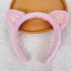 Arco de Cabelo Especial para Lavar o Rosto Celebridade da Internet Doce Desenho Animado Headwear Faixa de Cabelo Antiderrapante Faixa de Cabelo de Pelúcia Acessórios de Cabelo Fofos para Crianças