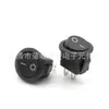 Interruptor de balancim pequeno redondo interruptor de balancim abertura 15mm pequeno redondo interruptor KCD11 16,5mm redondo