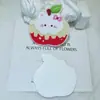 [Tamanho Grande] Patche de Gato Maçã Desenho Animado Fofo em Acrílico para DIY Grampo de Cabelo Broche Ímã de Geladeira Acessórios de Joias