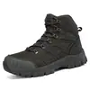 Botas Militares Transfronterizas de Talla Grande Zapatos de Montañismo para Exteriores de Caña Alta Resistentes al Desgaste para Fuerzas Especiales Botas Martin de Combate para Exteriores Color Arena En Stock