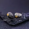 Prata 925 Banhada a Ouro Cabeça de Tigre Pilar de Lótus Acessórios Prata Tailandesa Joias DIY Conectores de Três Vias Acessórios para Joias DIY