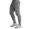 Calça Esportiva Casual Masculina Nova Primavera e Outono, Slim Fit, para Fitness, Calça Longa Masculina com Barra