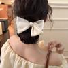 Pinza de Pelo con Lazo de Doble Cara para Principios de Primavera, Pinza Dulce y Linda para el Cabello de Niña, Accesorio para el Cabello Suave y de Alta Gama para la Parte Trasera de la Cabeza para Mujeres