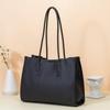 Bolsa feminina de couro genuíno nicho bolsa tote de couro macio nova versátil alta qualidade grande capacidade bolsa de ombro de couro bovino bolsa grande para o dia a dia
