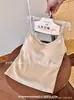 Camisole Vest de Renda Coreana com Retalhos Primavera e Verão Camisole Básico Liso Versátil com Bojos Top Suave para Mulheres