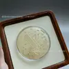 Moneda Grande de Oro Puro 999, Moneda Conmemorativa de Cien Millones de Meta Pequeña, Adorno Conmemorativo para Bancos y Empresas, Producto para Atraer Tráfico en Transmisiones en Vivo
