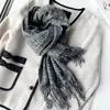 Comércio Exterior Inverno Novo Versátil Cachecol Xadrez Natalino Feminino Quente Imitação Caxemira Xale de Alta Qualidade Cachecol para Casal