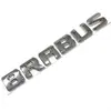 Adecuado para Mercedes-benz Barbos BRABUS Logo de Coche Etiquetado de Carrocería Modificado Letras de Maletero Trasero Pegatina para Coche