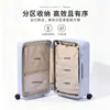 Lançamento Novo Estojo de Viagem com Rodinhas Grande Capacidade Compartimento Profundo Zíper Espesso Resistente Durável Mala de Viagem Estojo para Estudante