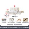 Cama Tongyu de Cuero Vacuno de Primera Capa Especial Estilo Crema Puff Cama de Cuero Simple Lujo Ligero Moderno Nórdico Doble Dormitorio Principal Cama de Cuero