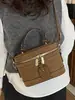 Diseño Yuezi Moda Bolso de Cubo Portátil para Mujer 2025 Nuevo Bolso de Hombro Vintage con un Toque de Lujo Bolso Pequeño Casual para Dama