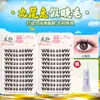 Libro de Gran Capacidad de 20 Filas de Pestañas Postizas: Cuatro Bellezas - Diao Chan, Yu Huan, Zhao Jun y Xi Shi - Paquete Mixto de Racimo Único