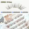 Pestañas Postizas Gecomo Blancas Naturales Tipo Agua, Sin Pegamento, Curvadas para Bebé, Naturales, Transparentes, Look Falso Sin Maquillaje, Pestañas Voluminosas