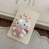 Accesorios para el Cabello de Niños Rellenos de Algodón con Dibujos Animados Coreanos Pasadores de Animales Lindos Diseño de Nicho Pasadores para Flequillo Lateral Gato Kt