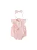 Ropa para Bebé, Mameluco de Verano, Mameluco Delgado con Estilo para Niñas Pequeñas, Ropa para Exteriores, Conjunto de una Pieza Clase A