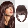 Venta caliente de comercio exterior con patillas, flequillo de aire, patillas de una pieza, adaptador de cabello, flequillo de fibra sintética