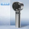 Sudeste Asiático M11 Ventilador de Mano de Alta Velocidad Portátil Turbina Viento Fuerte 120 Velocidades Velocidad Variable Continua Recargable Ventilador Pequeño